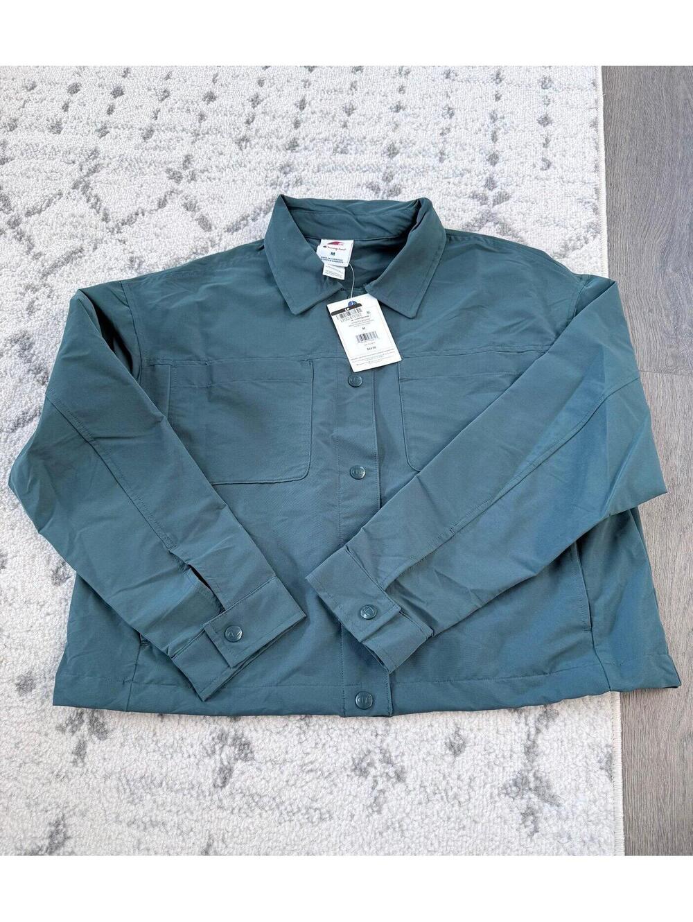 New with tags Champion lightweight cropped jacket/shacket